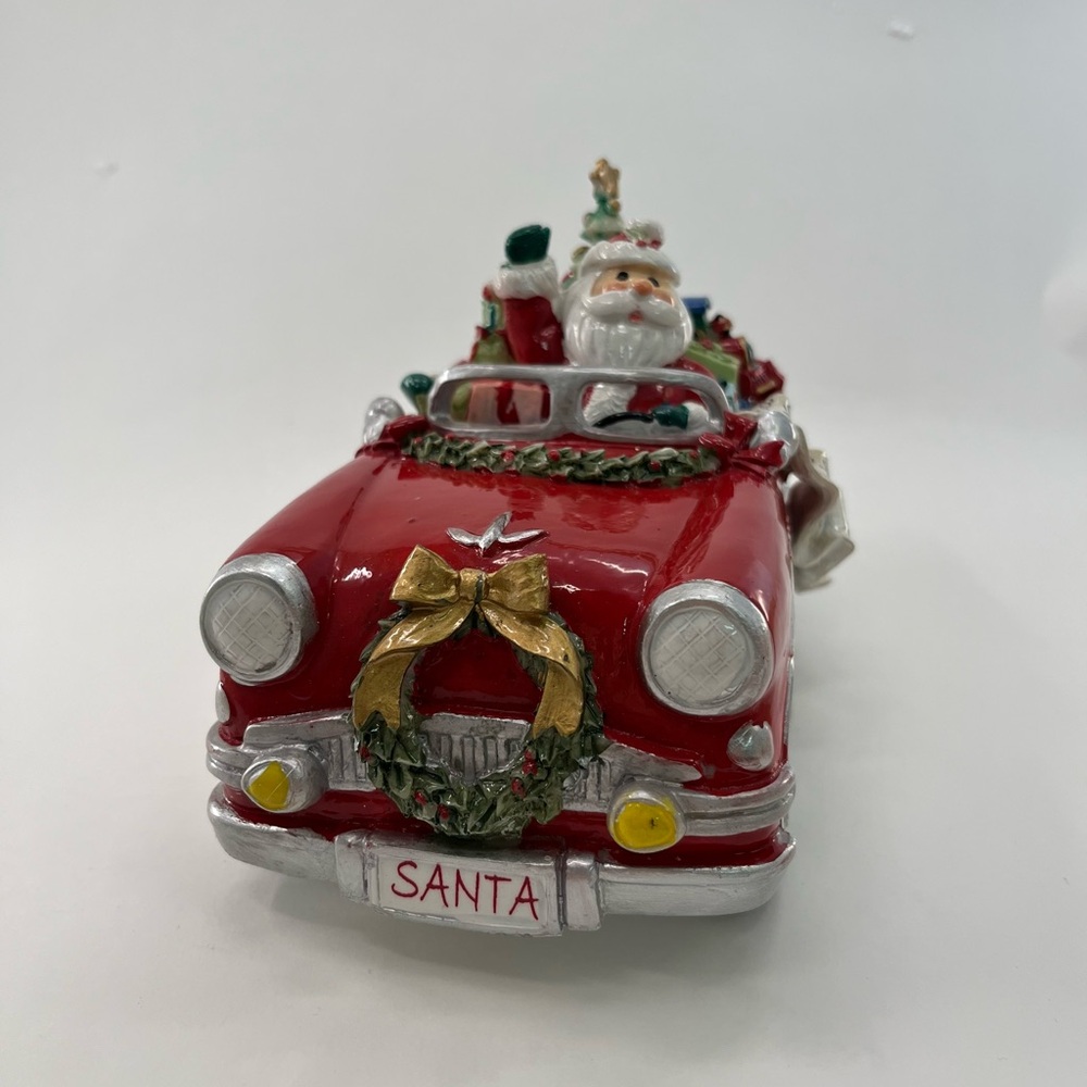Fitz and Floyd Here Come Santa Claus Festive Car - Picture 10 of 13